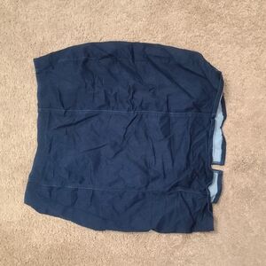 Dark Blue Denim Skirt
